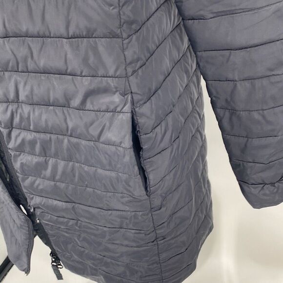 Old Navy Puffer‎ Coat Polyester Filled Black Large * Flaw - Picture 9 of 15